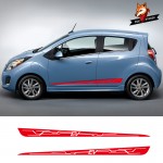 Classic Body Sticker Decal Vinyl Car Styling Side Stripes Skirt Sticker Decals Wraps Body Stickers for Chevrolet Bolt EV